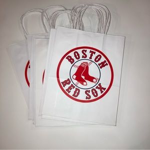 Boston Red Sox Gift Bags Set of 10